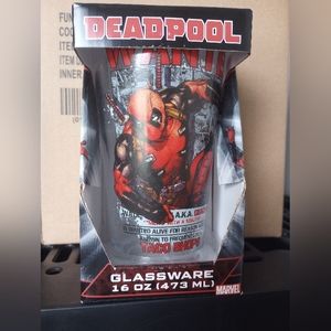 Marvel Deadpool Collector's 16oz Drinking Glass